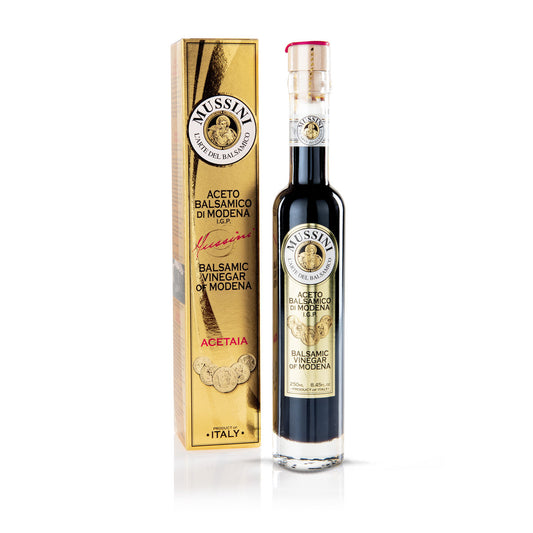 ACETAIA Balsamico de Modena I.G.P. 250ml 15 jaar(5 munten) van Mussini - Pure Virge 